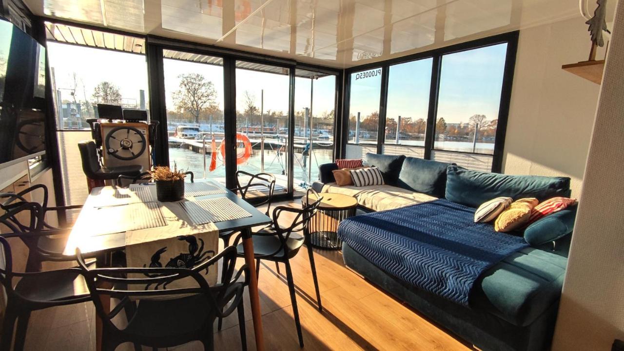 Houseboat Water King Apartament Plywajacy Dom Na Wodzie, 7 Os Wrocław Zewnętrze zdjęcie