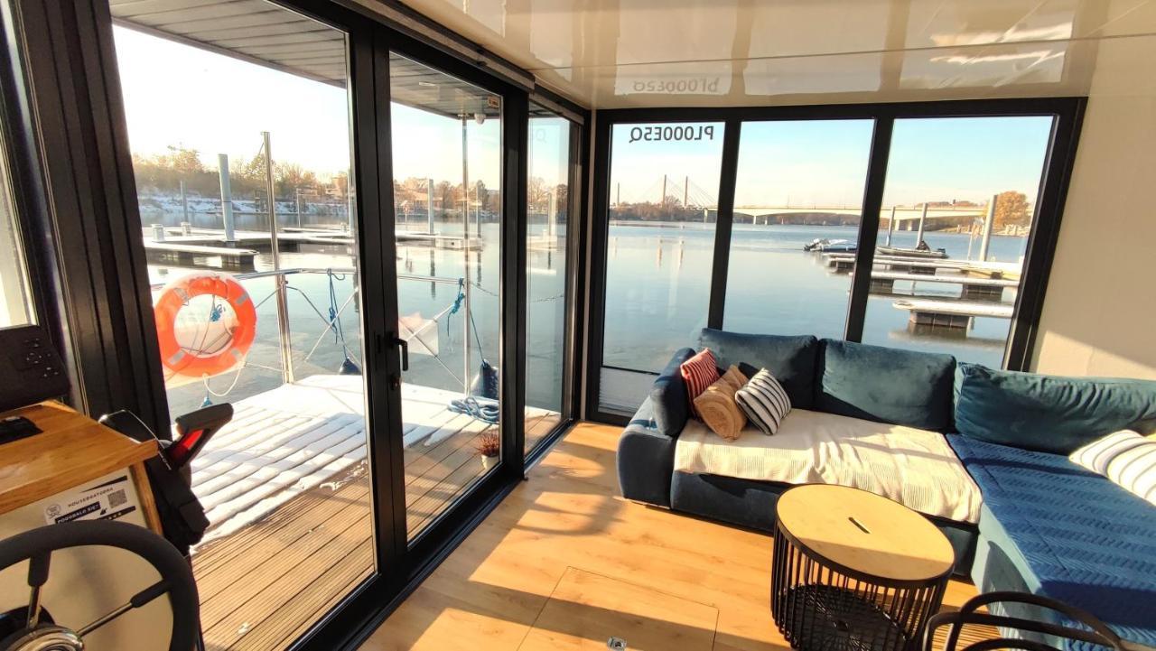Houseboat Water King Apartament Plywajacy Dom Na Wodzie, 7 Os Wrocław Zewnętrze zdjęcie