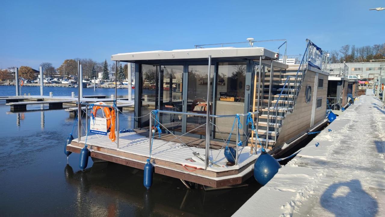 Houseboat Water King Apartament Plywajacy Dom Na Wodzie, 7 Os Wrocław Zewnętrze zdjęcie